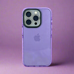 Clear iPhone Case | Minimals Pro Purple Orchid Edition