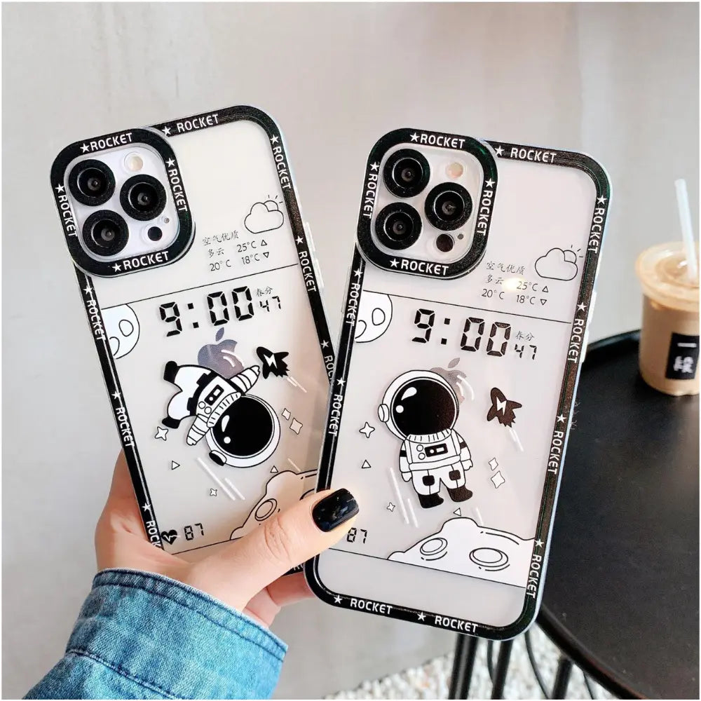 iPhone X Astronaut Printed Covers