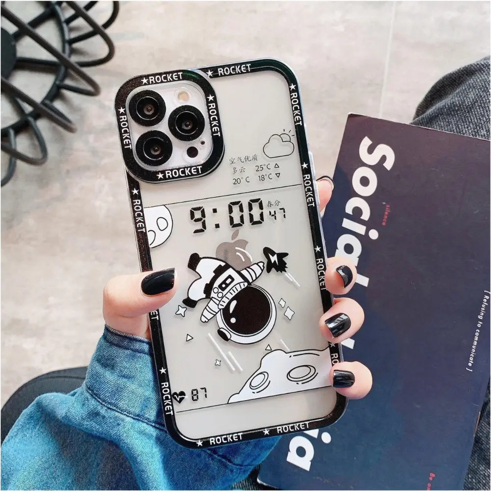 iPhone Xs Max Astronaut Printed Covers