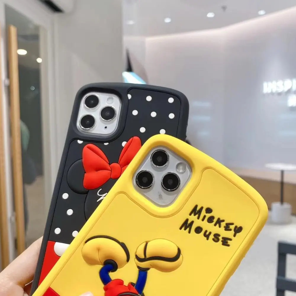 iPhone Xs Max Mickey Mouse Cover with Keychain