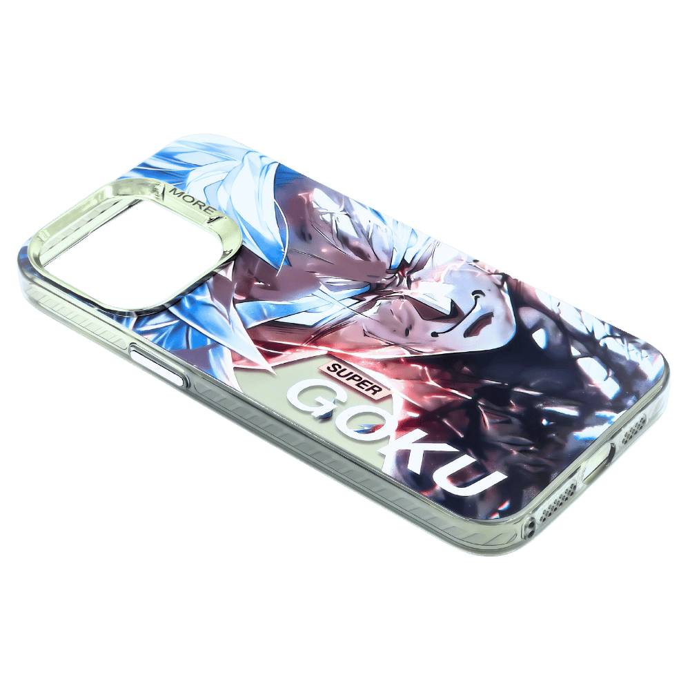 Dragon Ball Z iPhone Case ft Goku - Left Side View