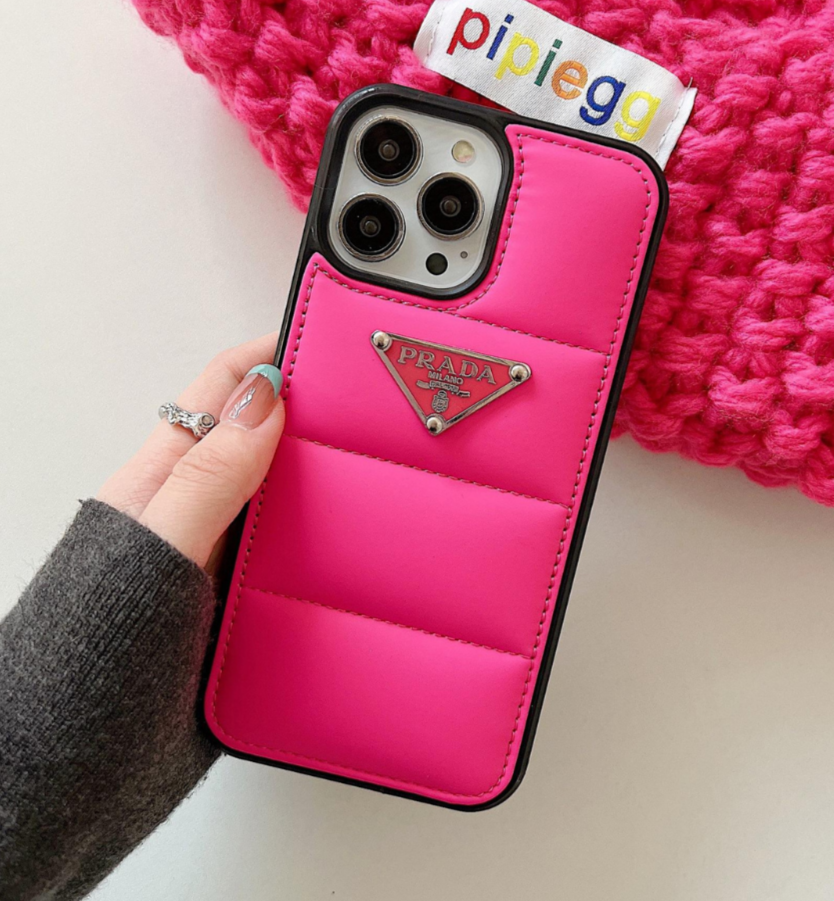 Pink Prada Cover for iPhone NAMO COVERS