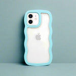 iPhone 12 Pro Minimals : Curvy Blue