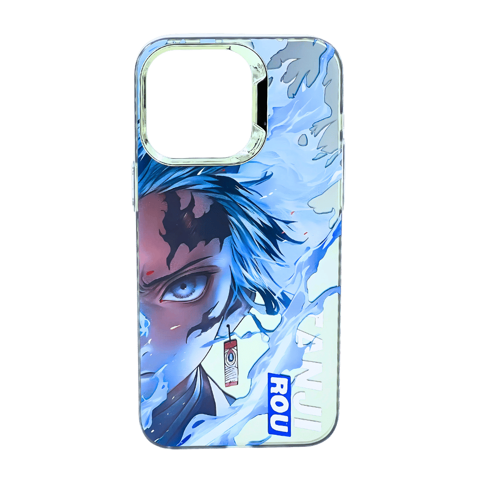 Blue Kamado cover for iPhone