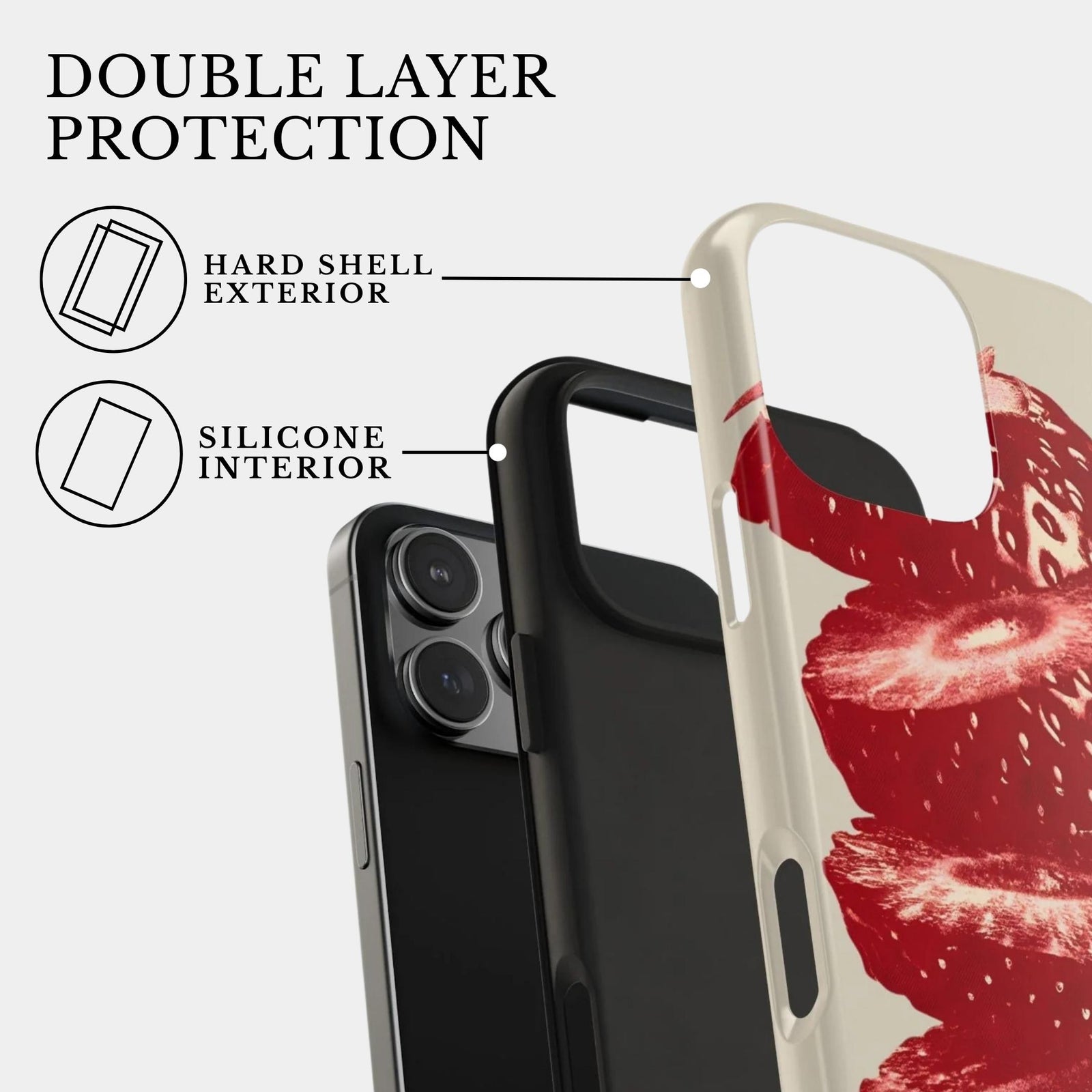 iPhone 11 Case Cover | The Ruby Bloom | #1158