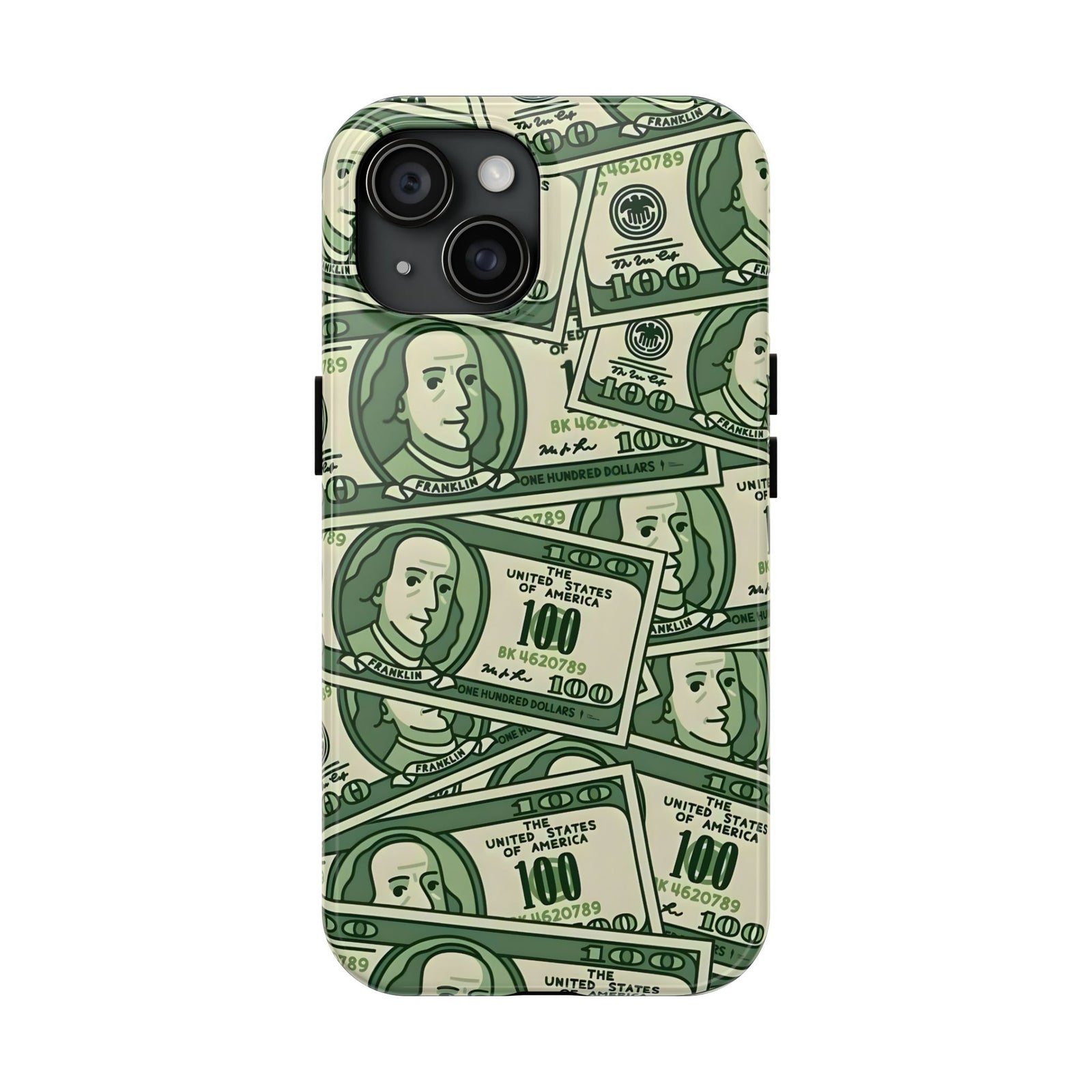 iPhone 15 Plus Case Cover | The Green Fever | #1077