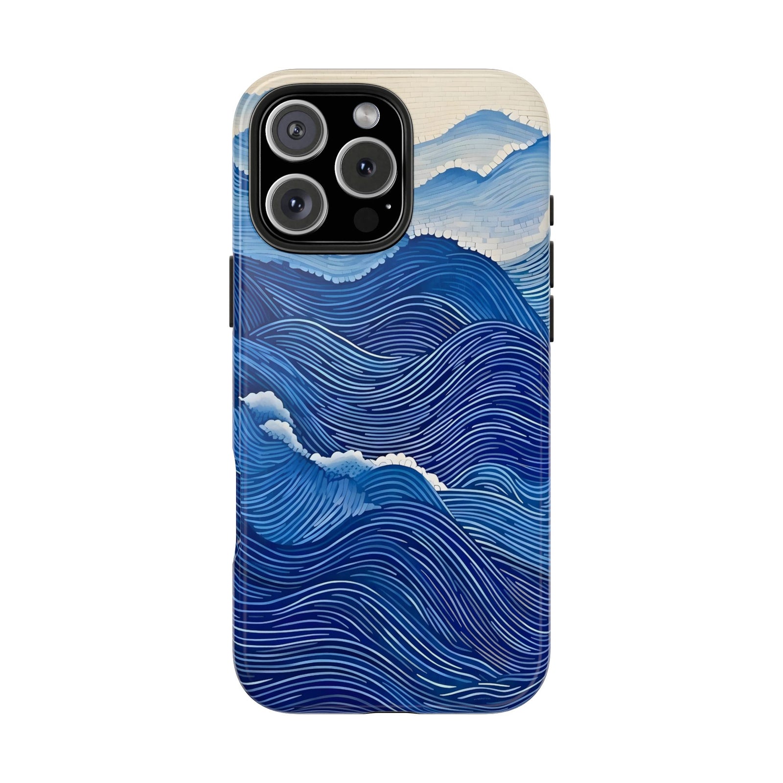 iPhone 16 Pro Max Case Cover | The Wave Syntax | #1047