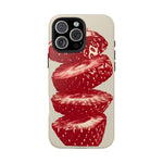 iPhone 14 Pro Case Cover | The Ruby Bloom | #1158