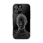 iPhone 14 Pro Max Case Cover | The Linear Ghost | #1143