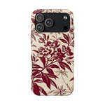 iPhone 17 Pro Case Cover | The Vintage Botanique | #1164