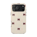 iPhone 17 Pro Case Cover | The Velvet Bowgrid | #1151
