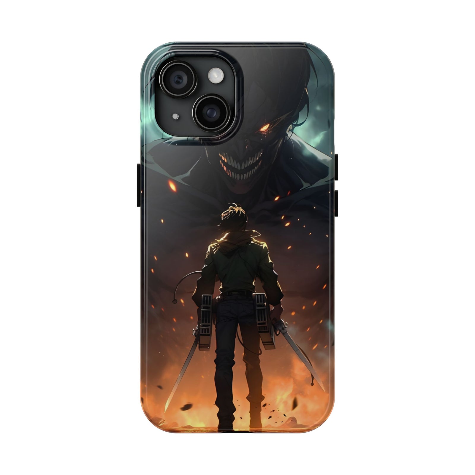 iPhone 13 Mini Case Cover | The Eren Godflame | #1003