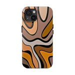 iPhone 15 Plus Case Cover | The Caramel Pulse | #1101