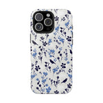iPhone 16 Pro Max Case Cover | The Azure Feather | #1037