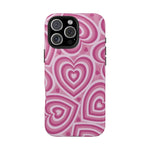 iPhone 15 Pro Max Case Cover | The Blush Heart | #1016