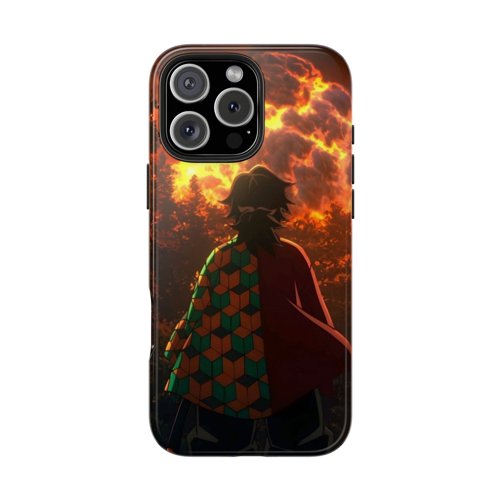 iPhone 12 Pro Case Cover | The Giyu Silentflame | #1060