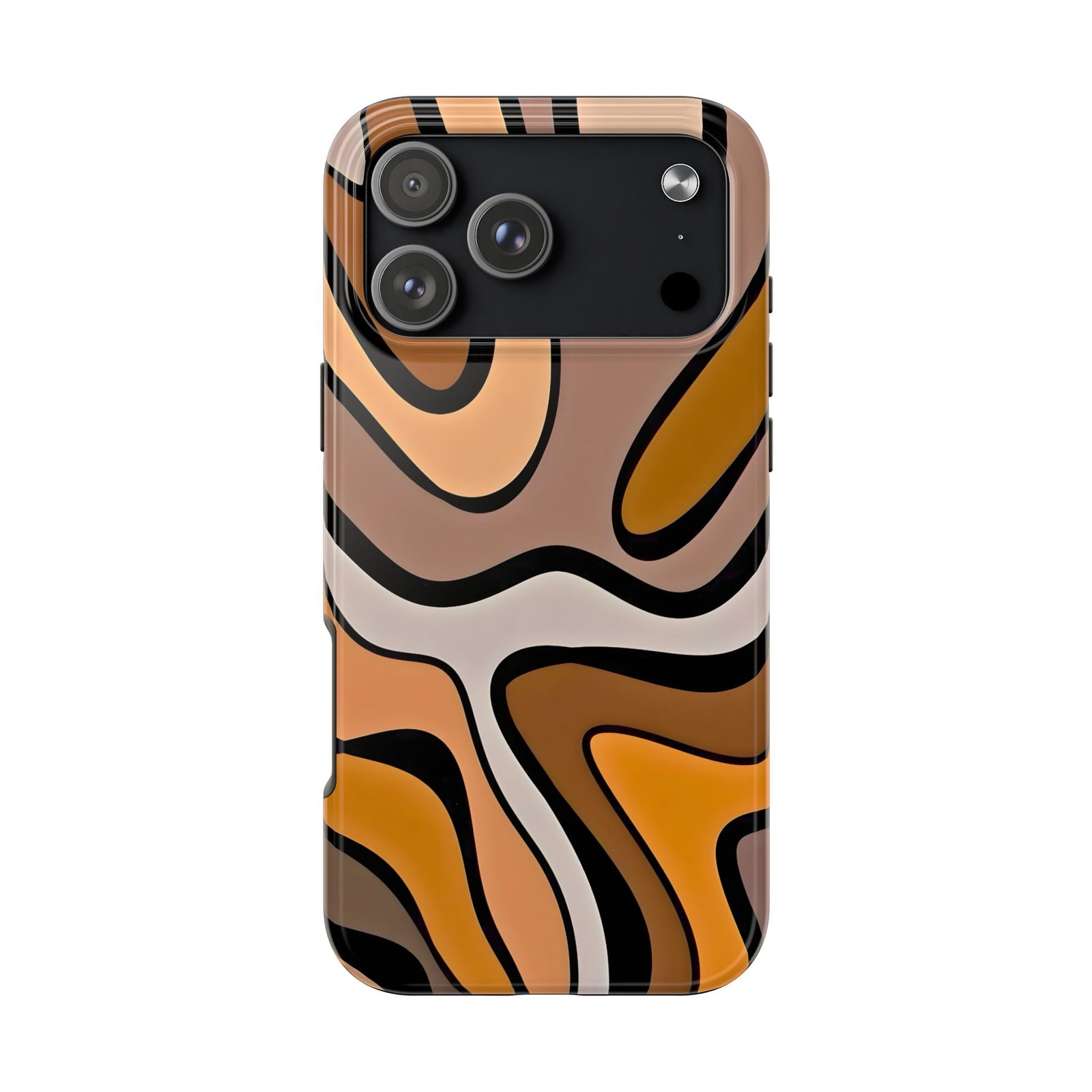 iPhone 17 Pro Max Case Cover | The Caramel Pulse | #1101
