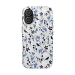 iPhone 17 Case Cover | The Azure Feather | #1037