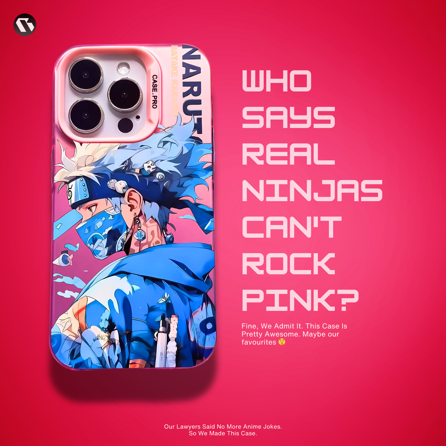 Best Anime iPhone Case in India ft The Pink Kakashi
