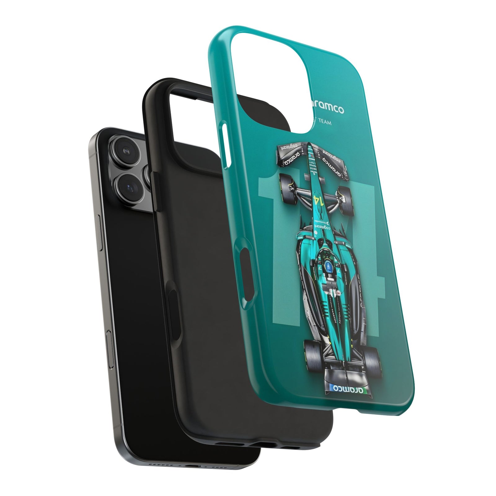 iPhone 13 Pro Max Case Cover | The Emerald Velocity | #1172