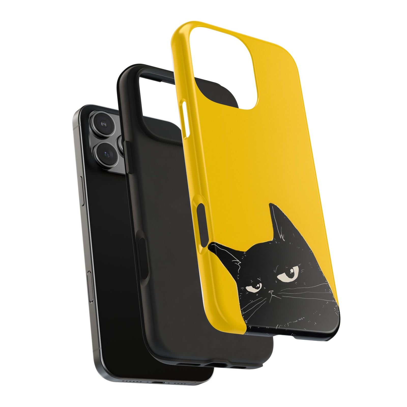 iPhone 15 Case Cover | The Obsidian Mood | #1160