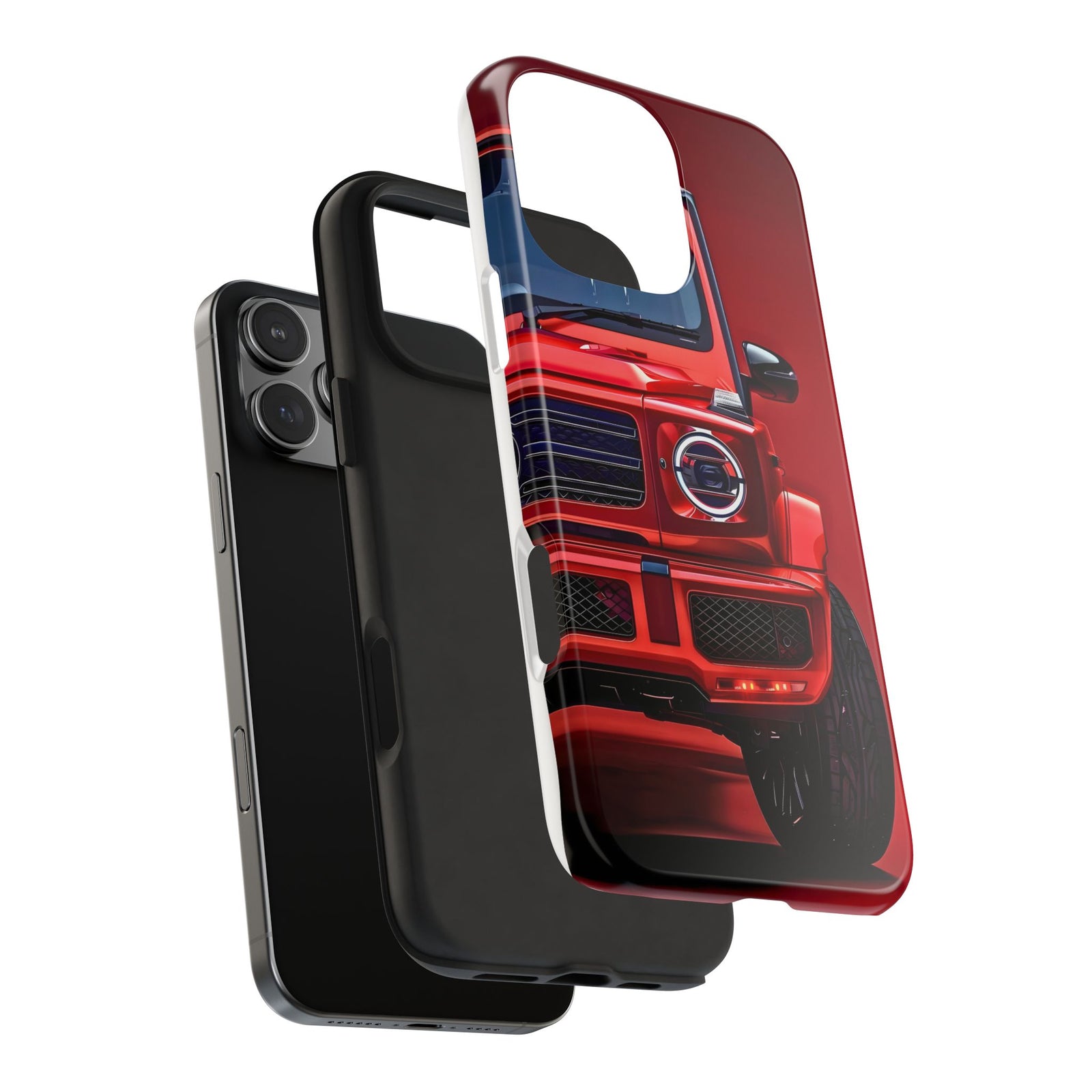 iPhone 17 Pro Max Case Cover | The G-Class Monarch Red | #1127