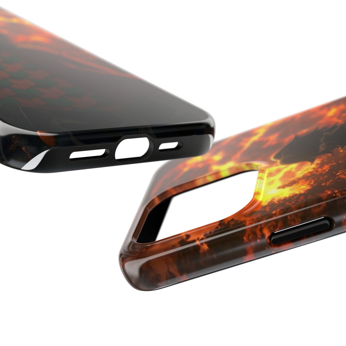 iPhone 12 Pro Case Cover | The Giyu Silentflame | #1060