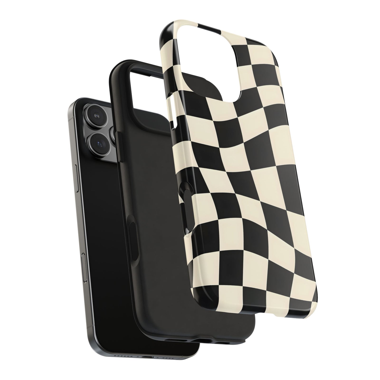 iPhone 17 Pro Max Case Cover | The Chess Ivory | #1125