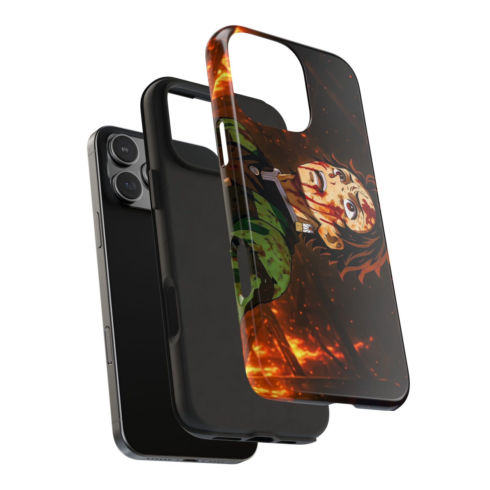 iPhone 12 Case Cover | The Tanjiro Scarred | #1041