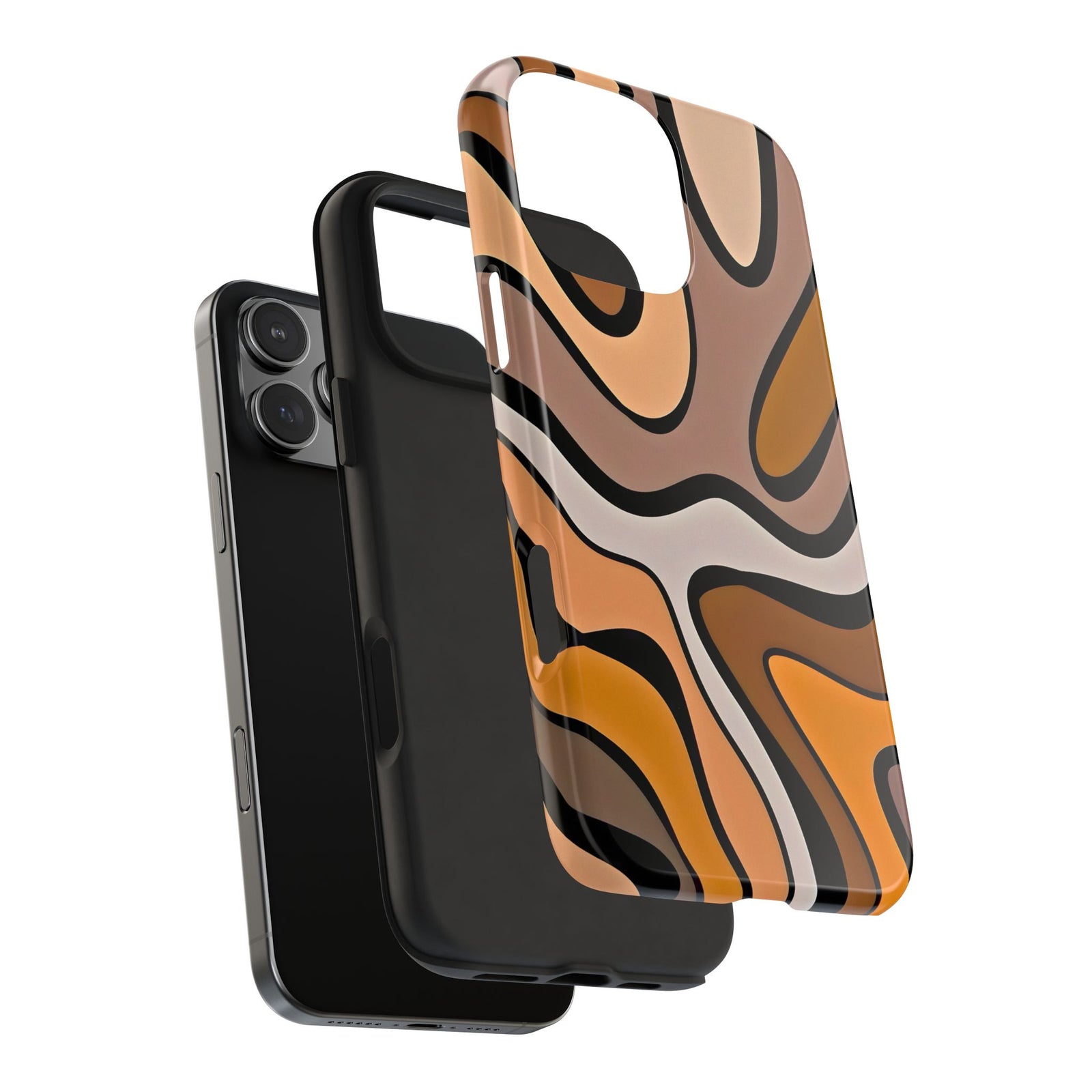 iPhone 17 Pro Max Case Cover | The Caramel Pulse | #1101