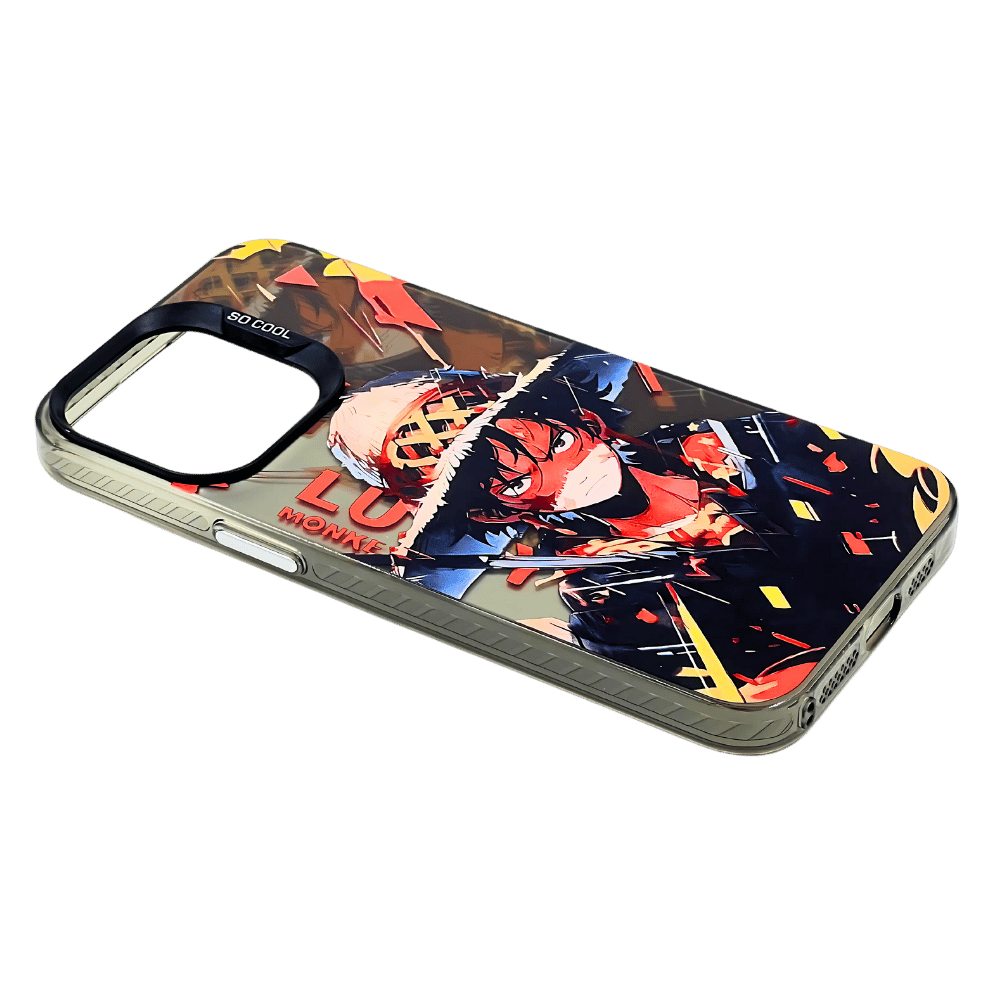 The Luffy Rage Anime iPhone Case - Left View