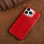 iPhone 11 Pro Max Shades of Glory Red Leathers NAMO COVERS