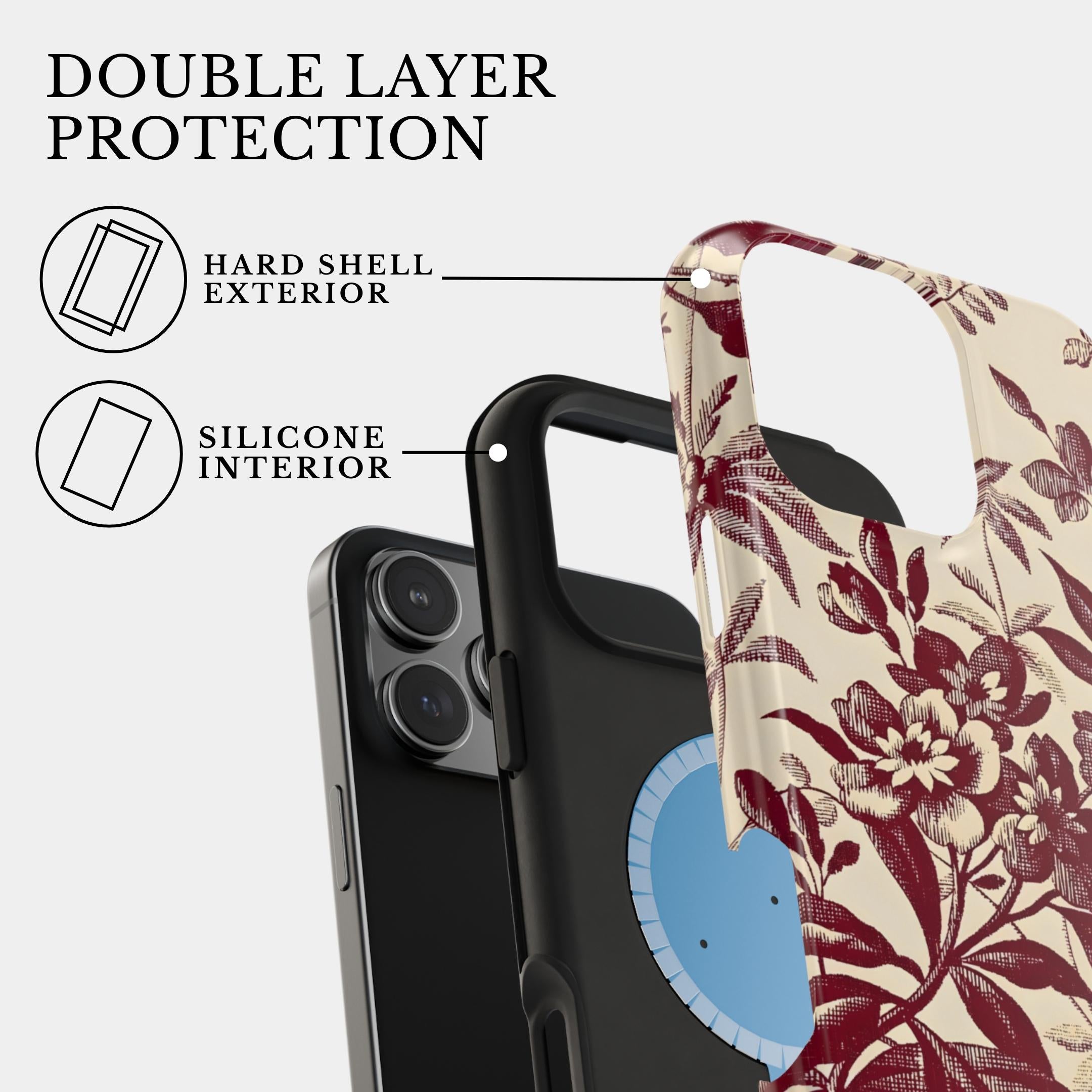 iPhone 13 Case Cover | The Vintage Botanique | #1164