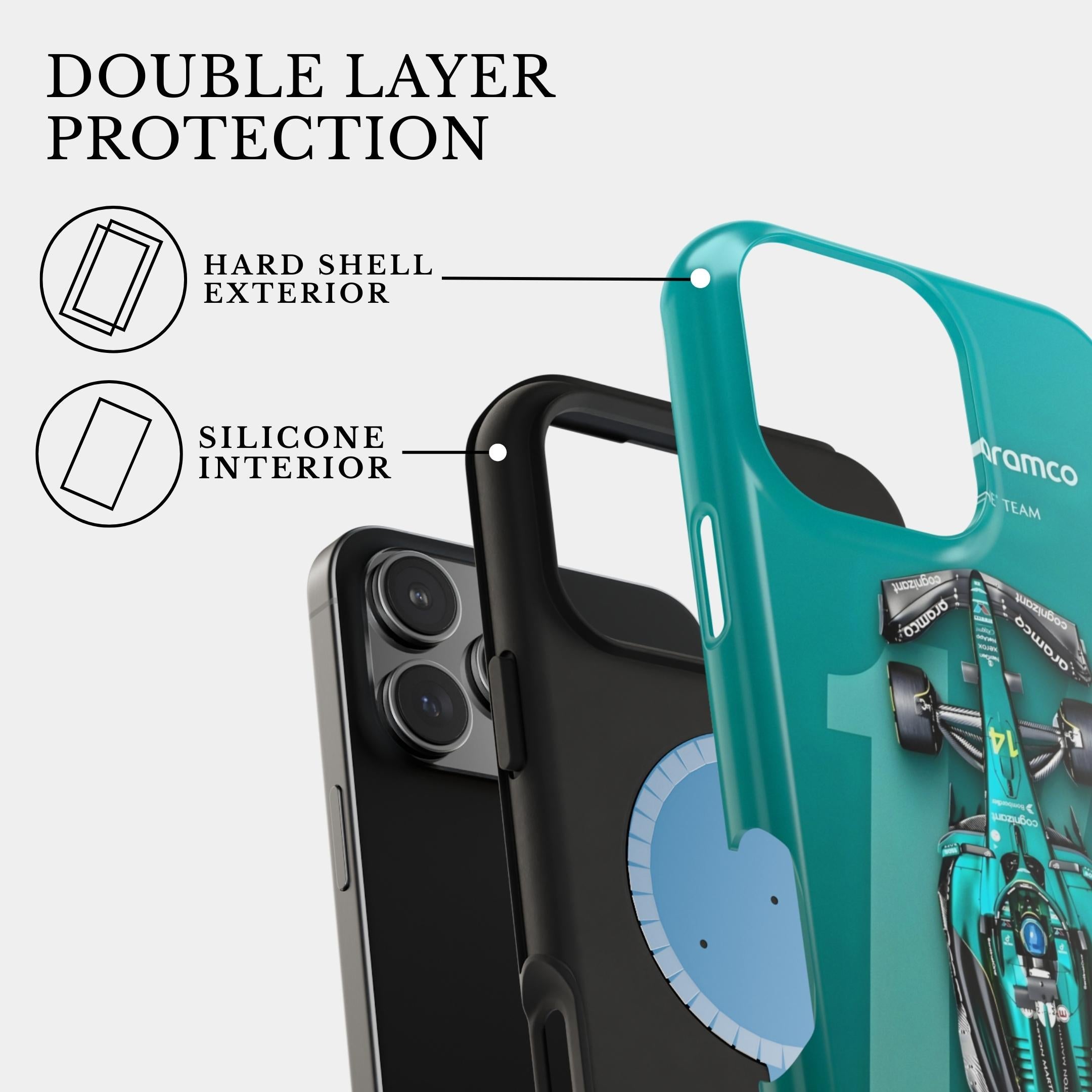 iPhone 12 Pro Case Cover | The Emerald Velocity | #1172