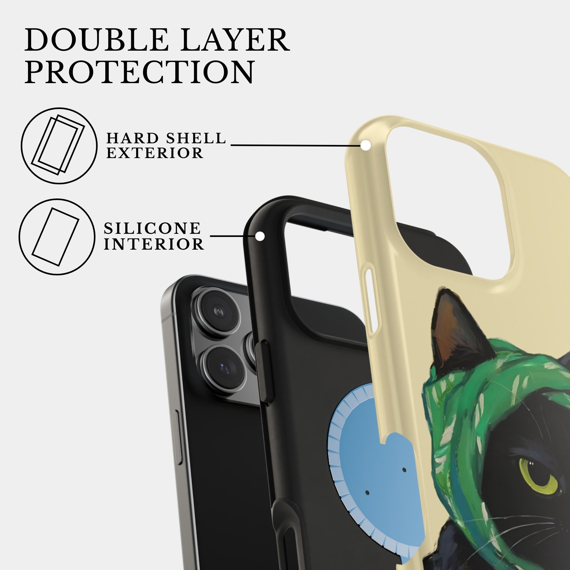 iPhone 12 Case Cover | The Emerald Gaze | #1163