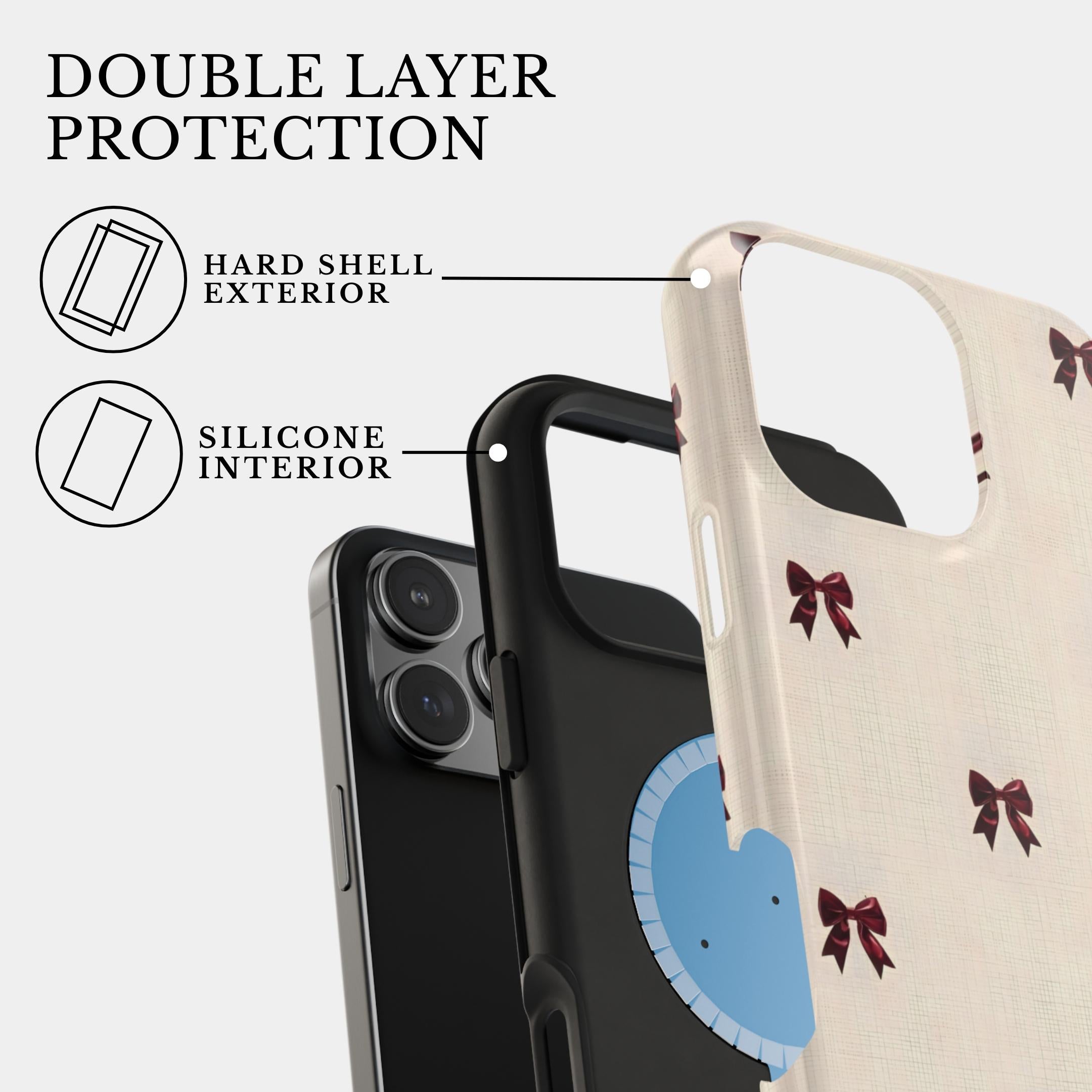 iPhone 13 Pro Case Cover | The Velvet Bowgrid | #1151