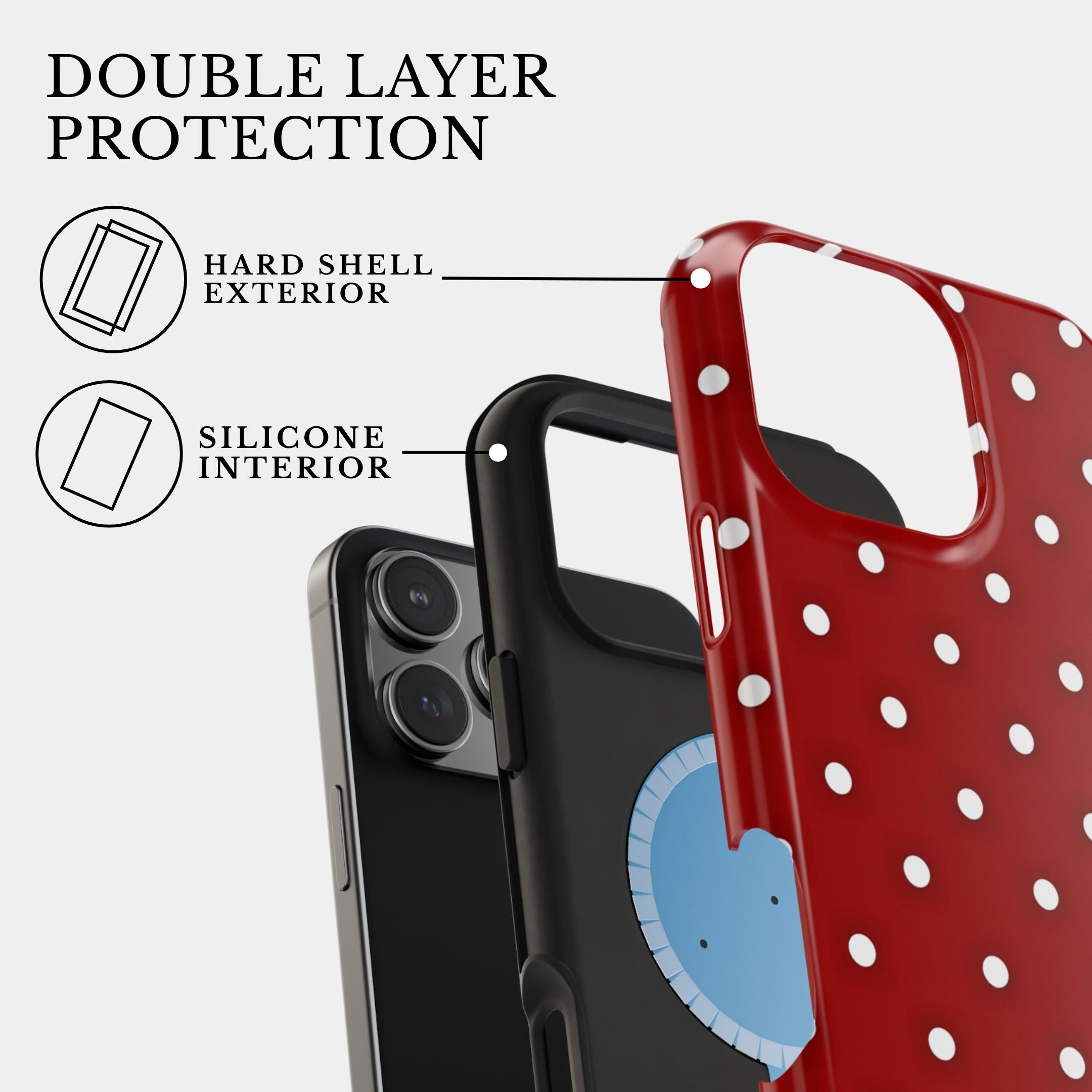 iPhone 13 Pro Case Cover | The Lunar Polkadream | #1162