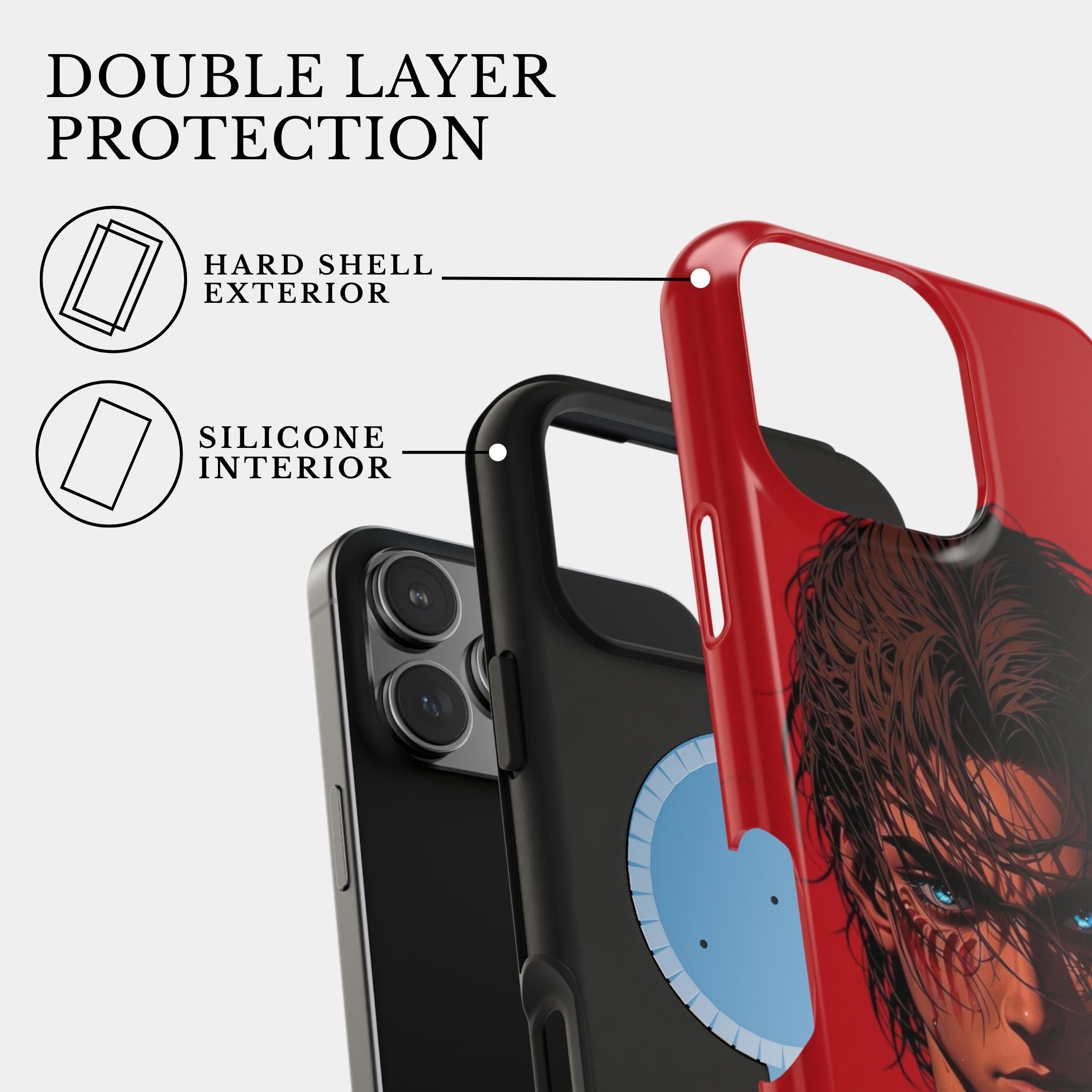 iPhone 14 Plus Case Cover | The Eren Bloodwake | #1004
