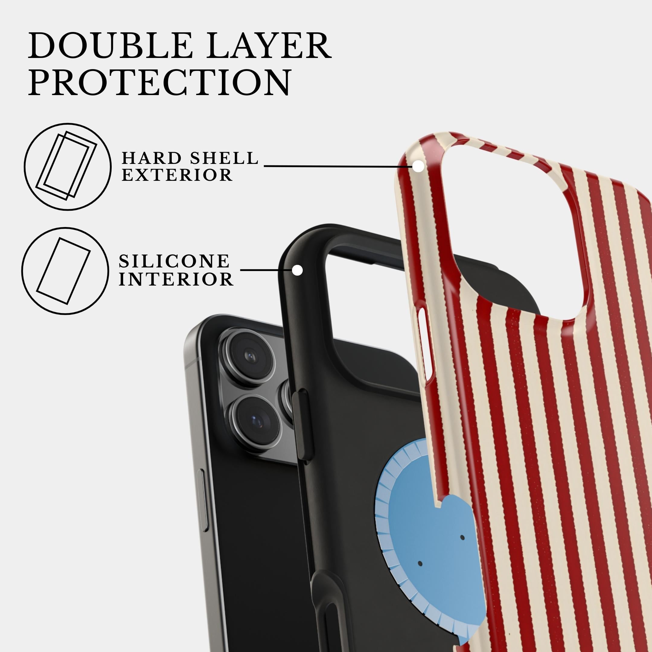iPhone 13 Pro Case Cover | The Candy Stripes | #1152
