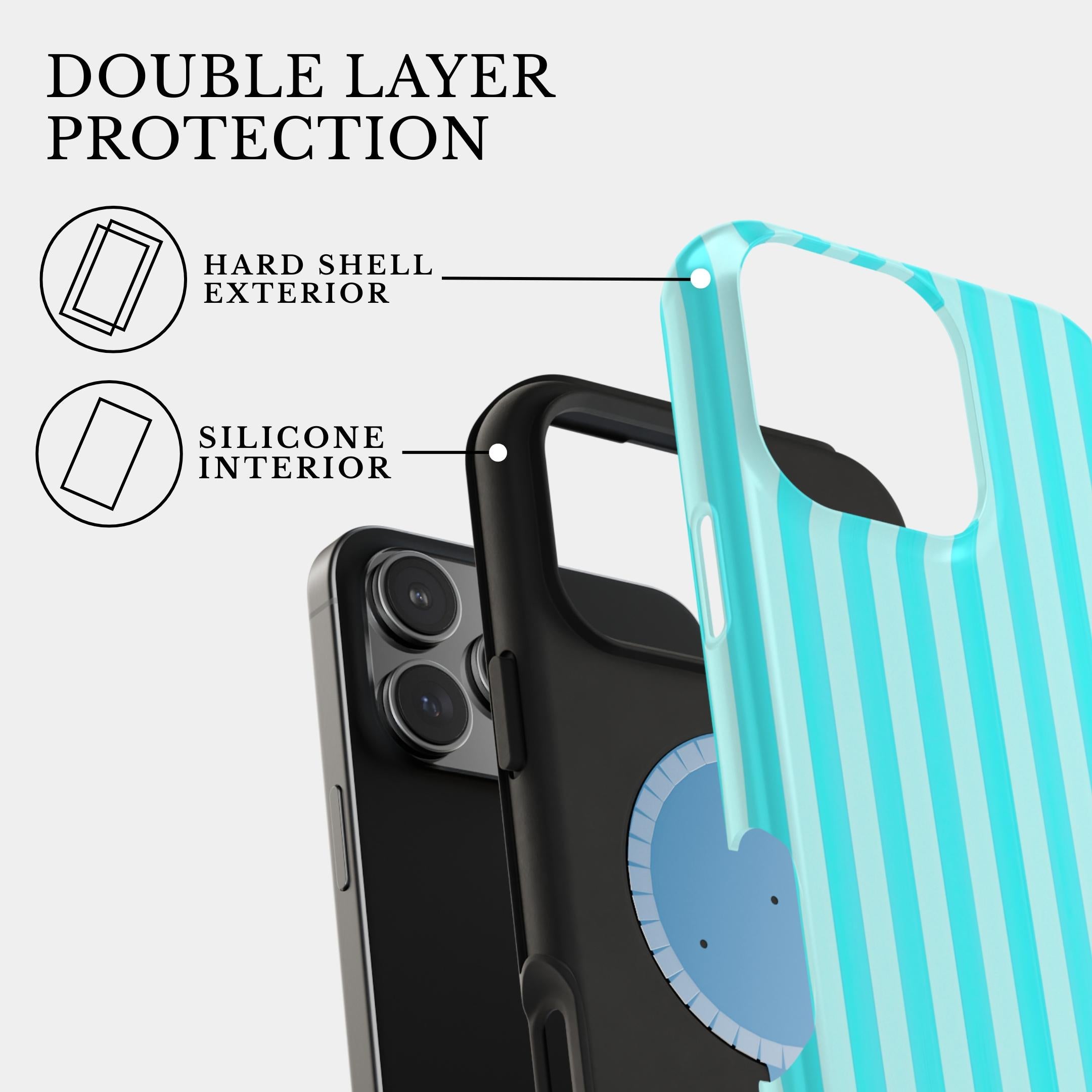 iPhone 12 Pro Max Case Cover | The Glacier Stripes | #1153