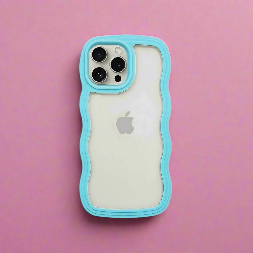 iPhone 12 Pro Wavy Case - Blue