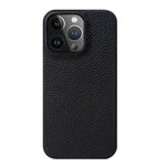 iPhone 11 Pro Max Luxury Real Black Leather case without Magsafe (Top Grain Leather) NAMO COVERS