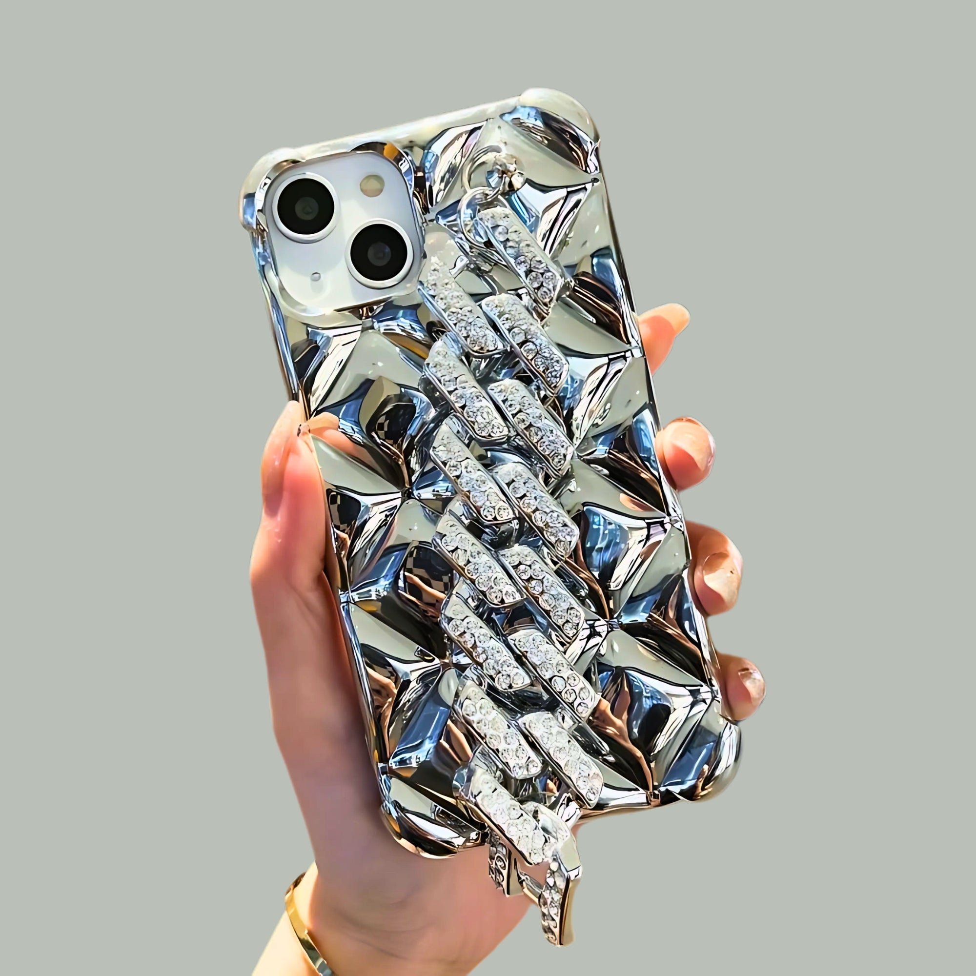 iPhone 14 Pro Diamond District: Glacial Silver