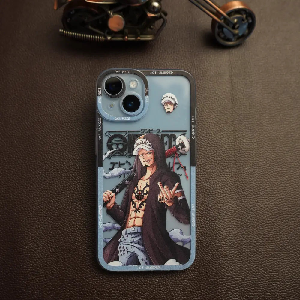 iPhone 15 Trafalgar Law Anime Case NAMO COVERS