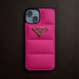 iPhone 13 Mini Pink Prada Puffer Case NAMO COVERS