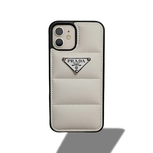 iPhone 12 Case | White Prada