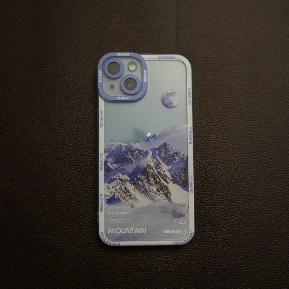 Blue Snow Case for iPhone NAMO COVERS