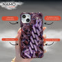 iPhone 12 Pro Max Purple Luxury Diamond Chain Strap Case NAMO COVERS