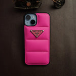 iPhone 13 Mini Pink Prada Puffer Case NAMO COVERS