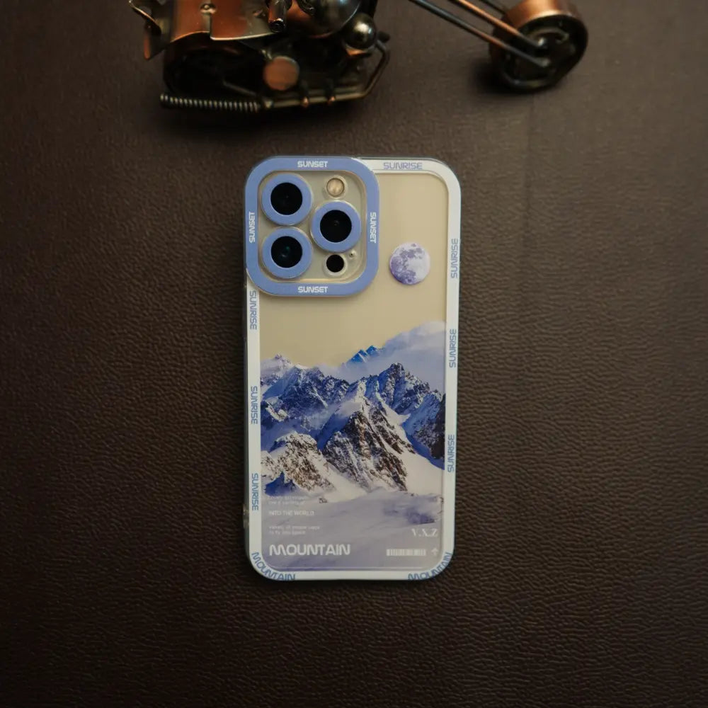 iPhone 12 Pro Max Blue Snow NAMO COVERS